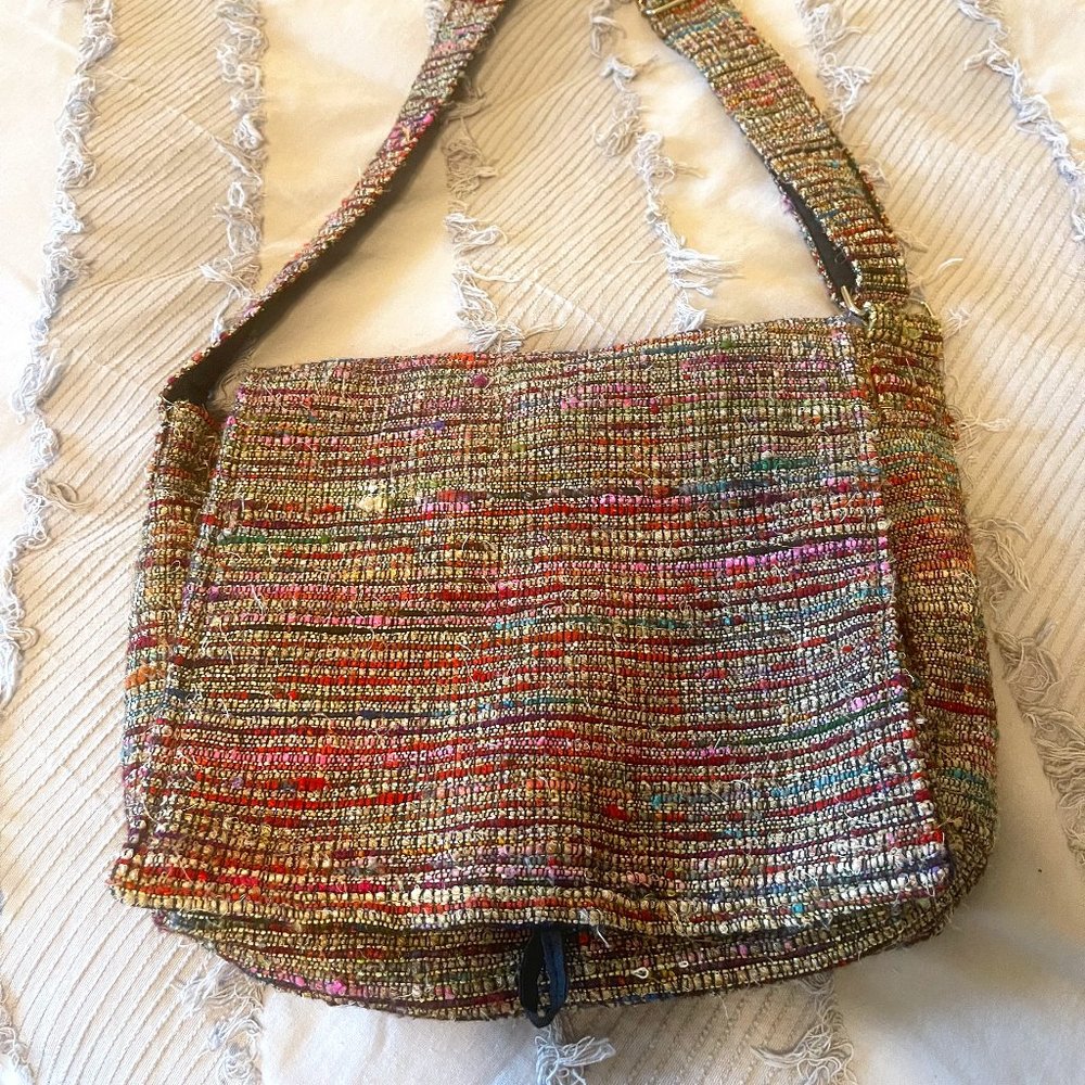 Woven Handmade Messenger Bag